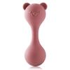 Rattles For Baby Silicone Maracas Toys Cartoon Bear Sand Hammer Baby Toys 0-12 Months Rattle Silicone Teether Toys For Baby Gift