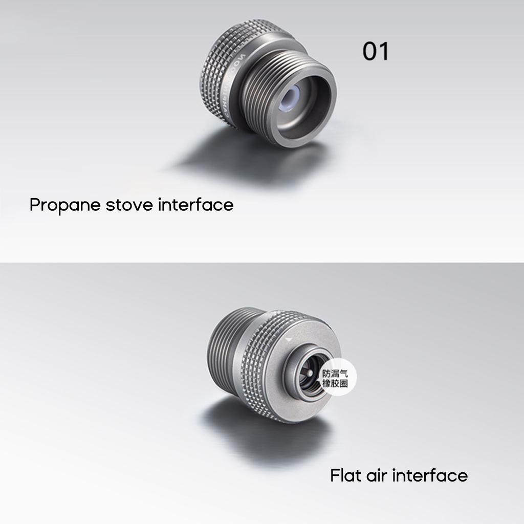 Z20 Gas Tank Converter Camping Gas Stove Adapter Connector Fuel Refill Adapter Propane Stove Accessories Easy To Use