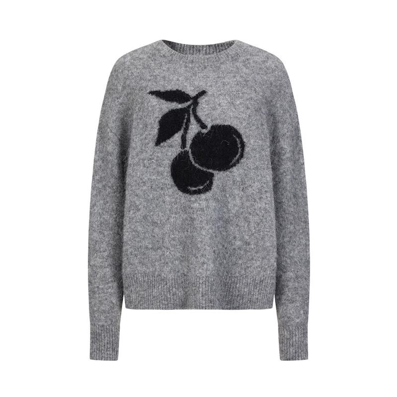 JOOZZY ANNA&CO Women's Soft Alpaca Wool High-Neck Knit Sweater 2024 Winter Collection