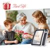 Handheld Magnifier 4X Magnifying Glass for Reading Full Book Page Newspaper Rectangular Magnifying Glass with Bright LED Lights 3   Brightnes