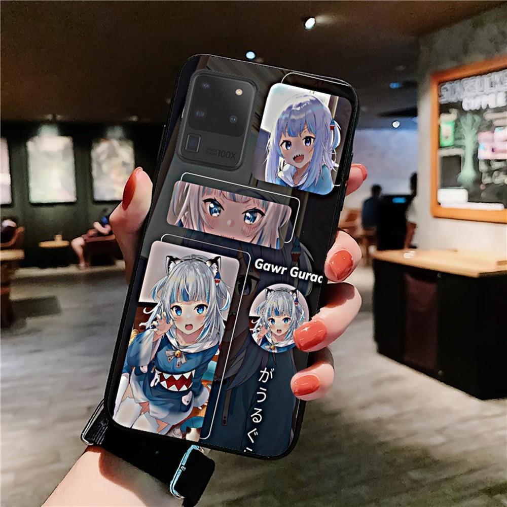 Gawr Gura Phone Case For Samsung S 9 10 20 21 22 23 30 23 24 Plus Lite Ultra FE S10lite Fundas