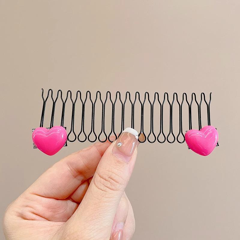 Girls' Summer Cartoon Baby Hair Comb - Gentle, Secure, Non-Damaging Hair Care Accessory