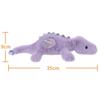 Apricot Lamb Purple Lying Dragon Plush Toy, Soft and Cute, Fluffy Purple Lying Dragon 38cm, Suitable for Boys and Girls