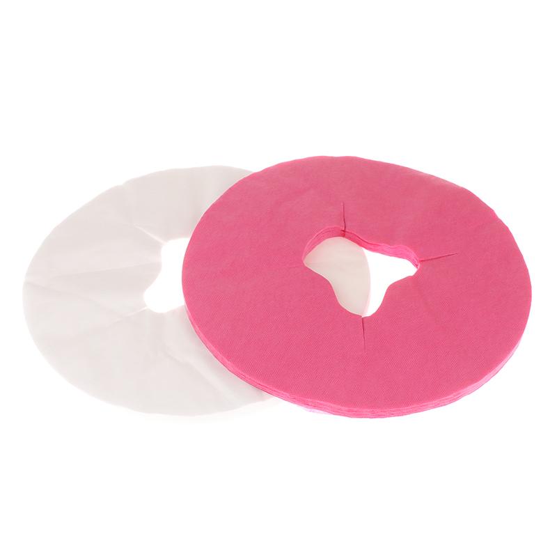 100Pcs Spa Salon Disposable Massage Face Rest Cushion Covers Cradle Sheets Headrest Pillow Paper Massage Face Cradle Table Cover