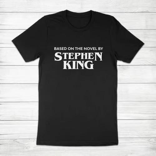 Based on the Novel By Stephen King Horror Fan Losers Club Unisex Tee T Shirt S