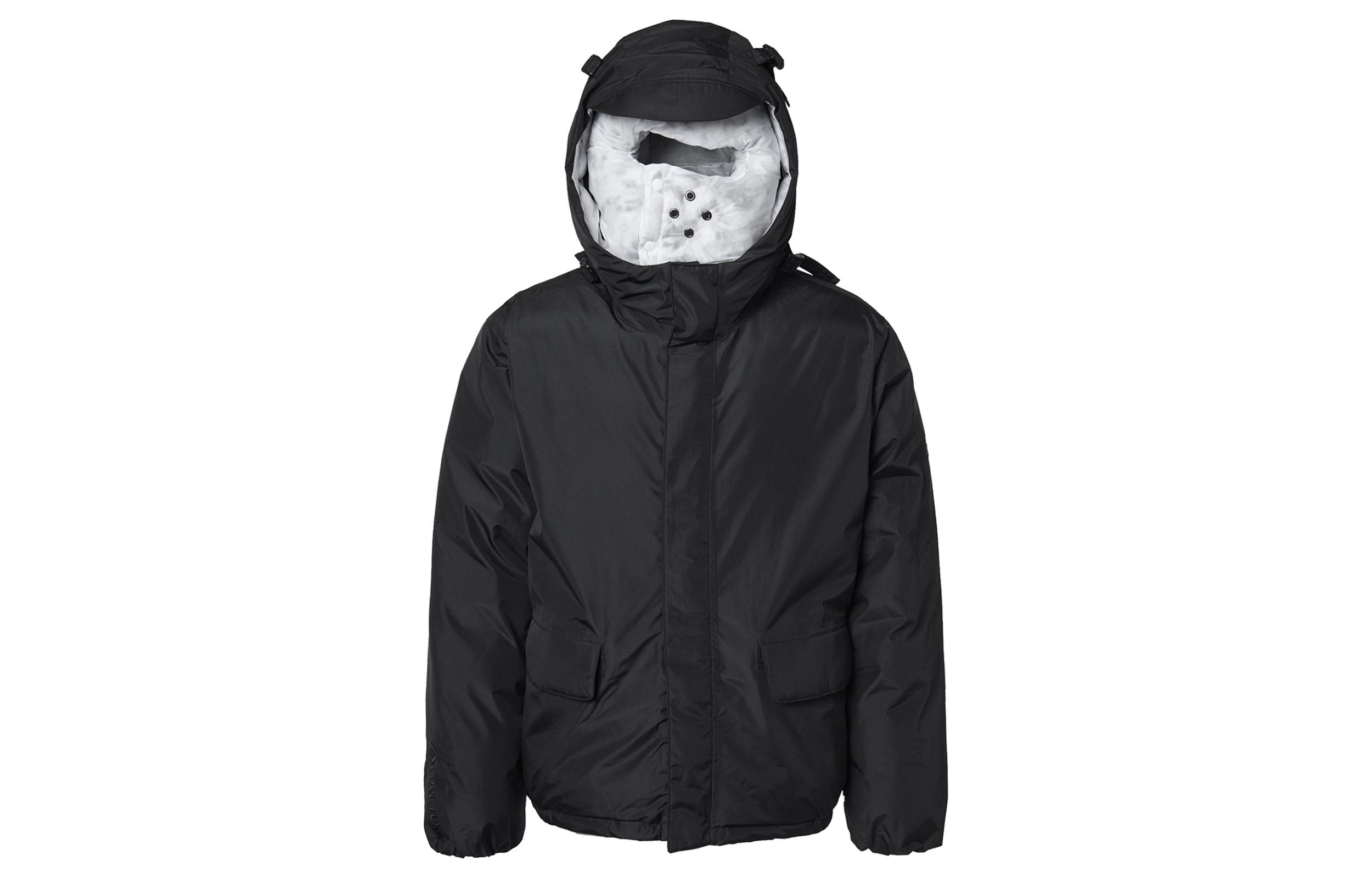 

Nike Sportswear Outdoor Hiking Waterproof And Windproof Windbreaker Jacket Men s Black FB7595-010 XL