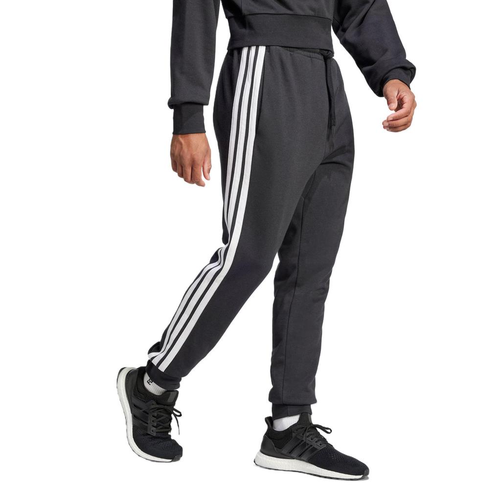 adidas M 3S FT TC PT Warm Comfortable Skin-Friendly Casual Knitted Sports Pants Men Pants Black JD1881