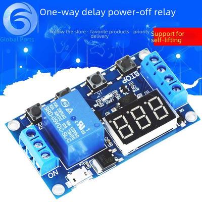 One-way Relay Module with Delayed Power-off To Trigger the Timing Circuit Switch Delay Cycle.