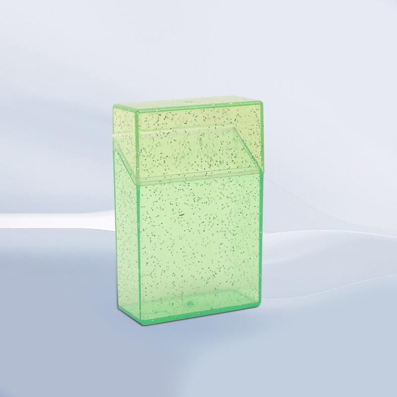 Aufbewahrungsbox für Fotokarten, Ins, transparente Blingbling-Box, Behälter, Idol, Kpop-Alben, Foto-Aufbewahrungsbox, Zigarettenetui