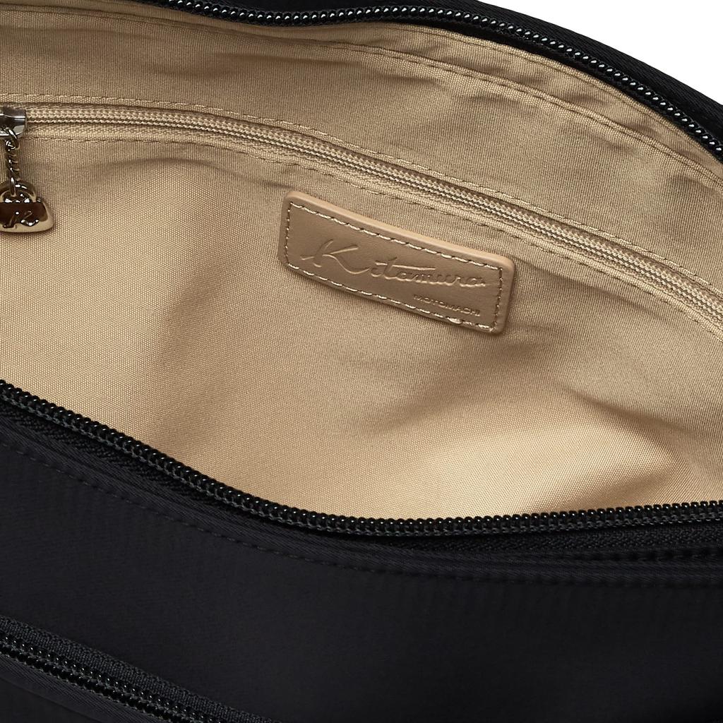 Kitamura Crossbody Shoulder Bag R-0702 1kg BlackCafe au Lait [Black] 15671