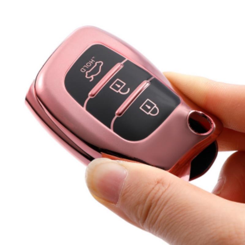 Husă pentru chei de înaltă calitate pentru Hyundai Ix35 Grand I10 pentru Hyundai Elantra 2017 Tucson Sonata Ix25 I20 Creta Santa Fe Suport cheie GLS Reina