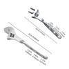 Adjustable Wrench Utility Multipurpose Heavy Duty Monkey Wrench Hand Tool for Workshop Garage Home Professional Use DIY Projects