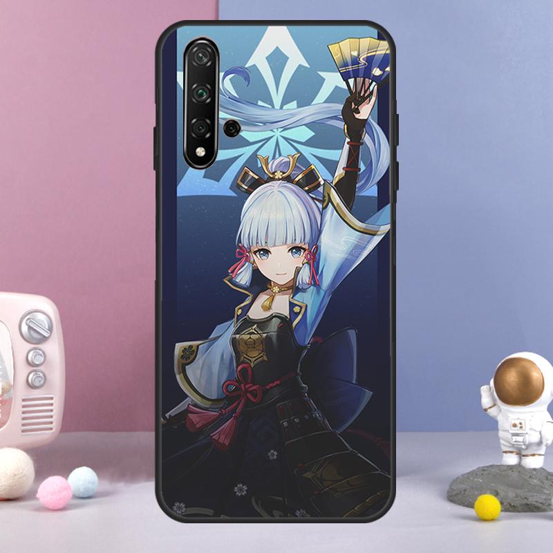 Genshin Impact Kamisato Ayaka For Huawei Nova 5T 9 10 SE 7i 8i 11i 12i Y73 Y90 Y70 Y72 Y61 Y91 Y60 P20 P30 P40 Lite Case