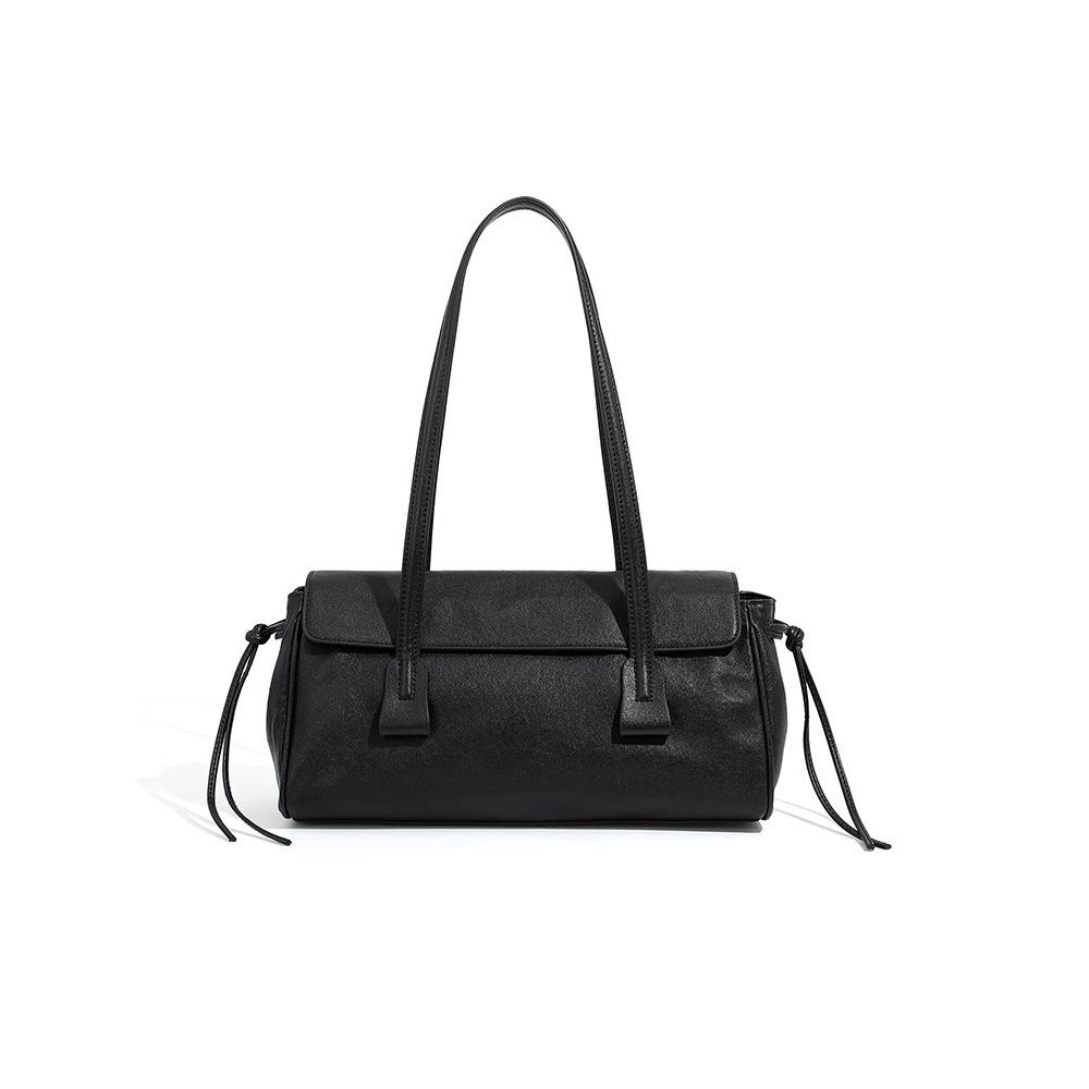 

Текстурированная сумочка из коровьей кожи, наплечная сумка премиум-класса, сумка подмышку чёрный