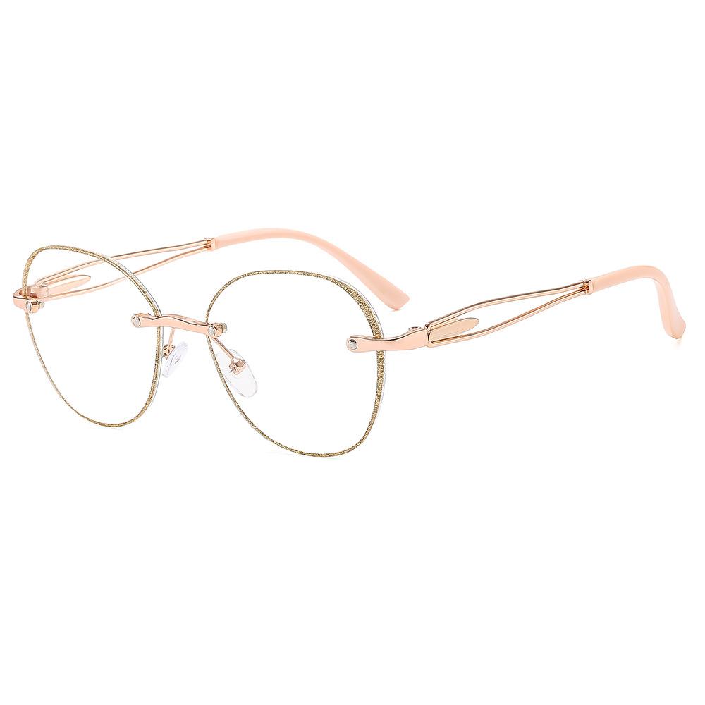 High-end Reading Glasses Fashion Young Glasses Frame For Women Anti-blue Light Hd Ultra-light Reading Glasses JH258