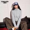 Felpa da donna con cappuccio e zip TonLion