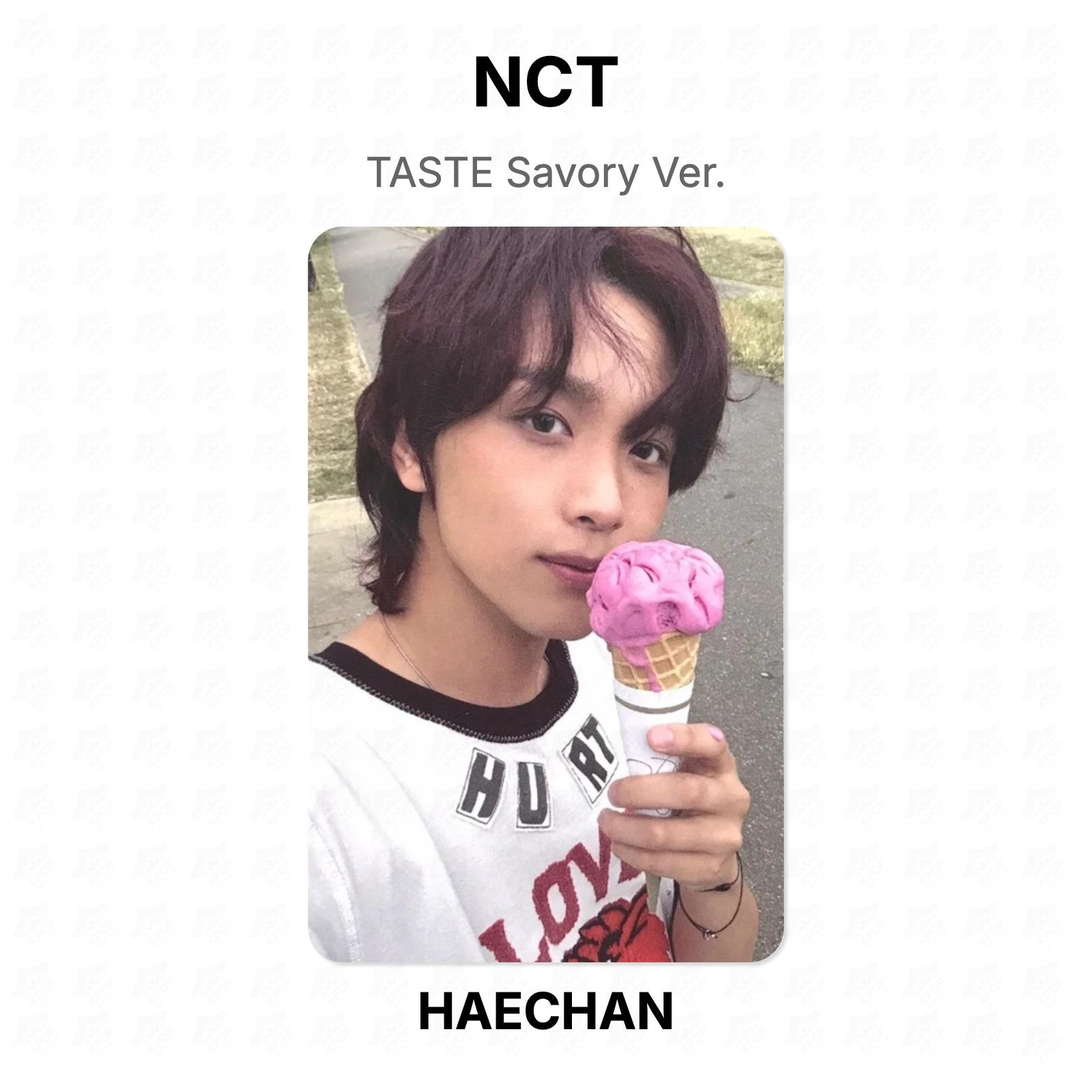 NCT TASTE Savory Ver. Official Photocard HAECHAN