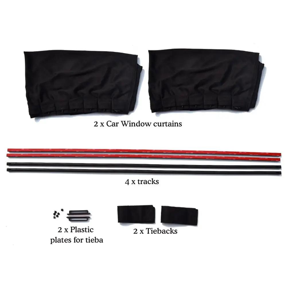 

Summer Car Sunshades, Car Interior Privacy Partition Breathable, Curtains, Protection Car Anti-UV Curtains, Heat-insulating M6T0