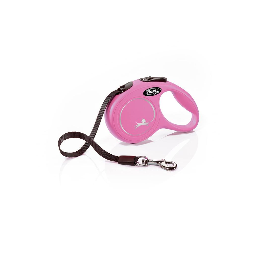 Flexi New Classic Tape XS Pink (Under 12kg), 3m, [Dog Lead]