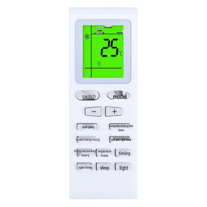 Universal Remote for All Gree Air Conditioners: Compatible with Wall-Mounted, Cabinet, and Central Units, Any Model or Style