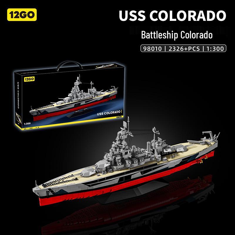 Tirpitz Battleship WWII High-Difficulty Puzzle Blocks Toy for Kids