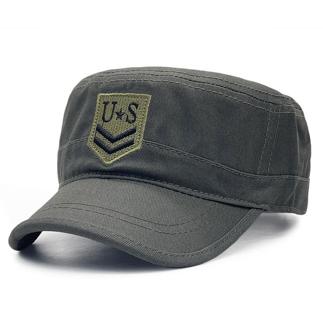 New Embroidery Trucker Hats Gorras Custom Camouflage Cap  Flat Caps US Baseball Cap