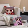 Cute Quirky Vocaloid Japanese PPepoyo Cushion Cover Pillowcase Short Plush Invisible Zipper Room Sofa Cushion Cover