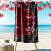 Liverpool Players Print Beach Towel, Large Soft Quick Dry Towel for Beach Camping Swimming