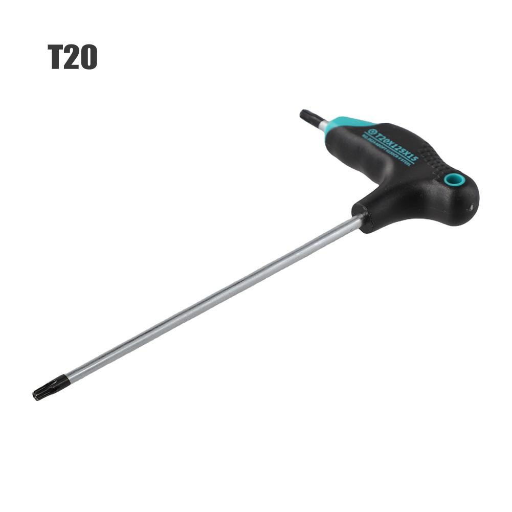 Double Head Screwdriver Torx Screwdriver Green Silver