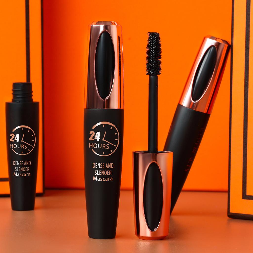 1PC Black Mascara Lengthens Eyelashes Waterproof Long-lasting 8D Mascara Lash Extension Cosmetics Makeup