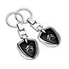 Car Styling Logo Metal Badge Keychain Key Decoration Accessories For Citroen C4 C3 C5 C1 C2 Berlingo Celysee Cactus Picasso Saxo