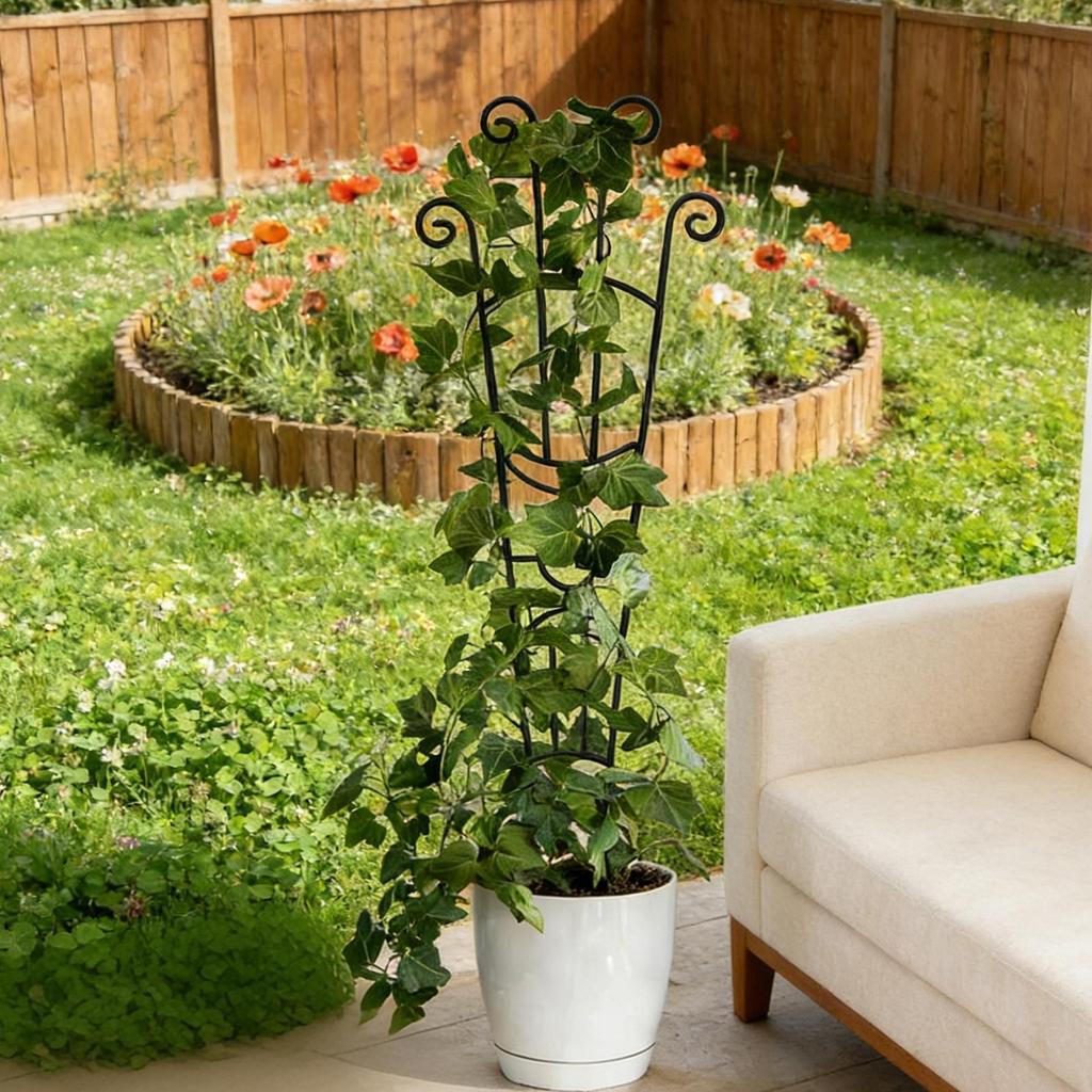 Plant Trellis Metal Plant Support Pothos Support Stakes for Indoor Outdoor Garden Balcony Pothos Monstera Ivy Clematis Gardening