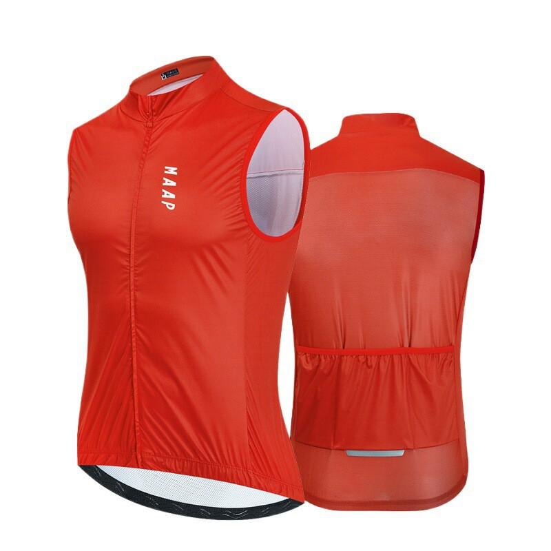 Men Women Cycling Windproof Vest Thermal Insulated Bike Jacket Winter Riding Apparel