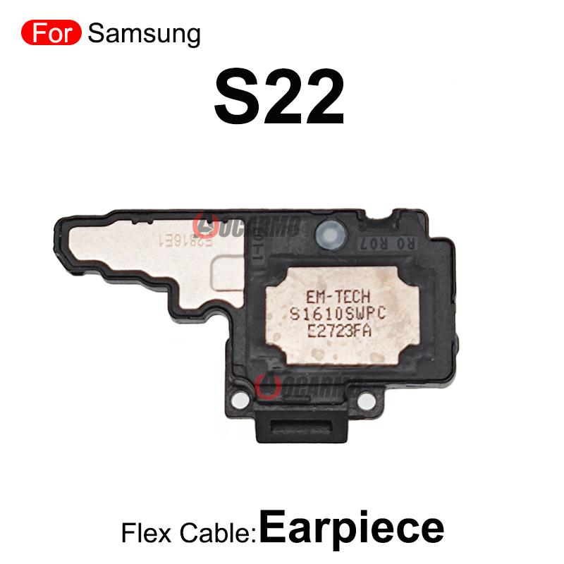 For Samsung Galaxy S22 Earpiece Ear Speaker + Loudspeaker Buzzer Ring Module Replacement Repair Part Earpiece