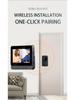 4.3-Inch Smart Wireless Video Doorbell with Two-Way Talk and Peephole Camera