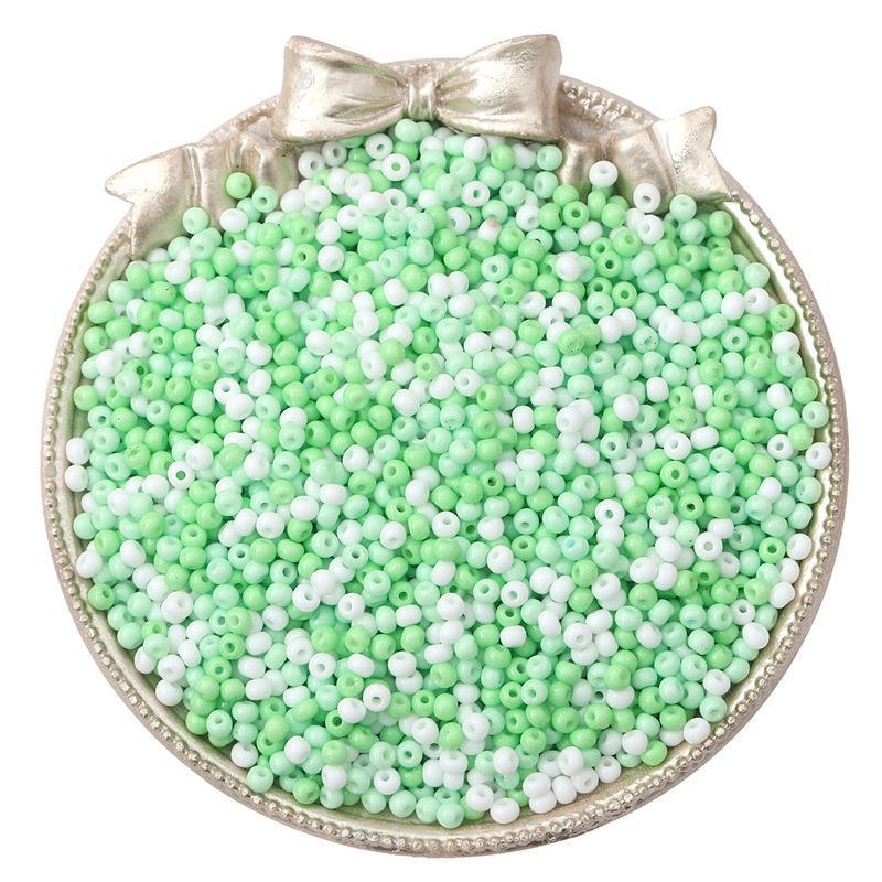 "2/3mm Solid Color Glass Rice Beads for Handmade DIY Jewelry: Bracelets & Necklaces"