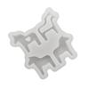 Four Pose Dalahorse Silicone Mould For Home Plasters Figurines And Creative Decoration Projects