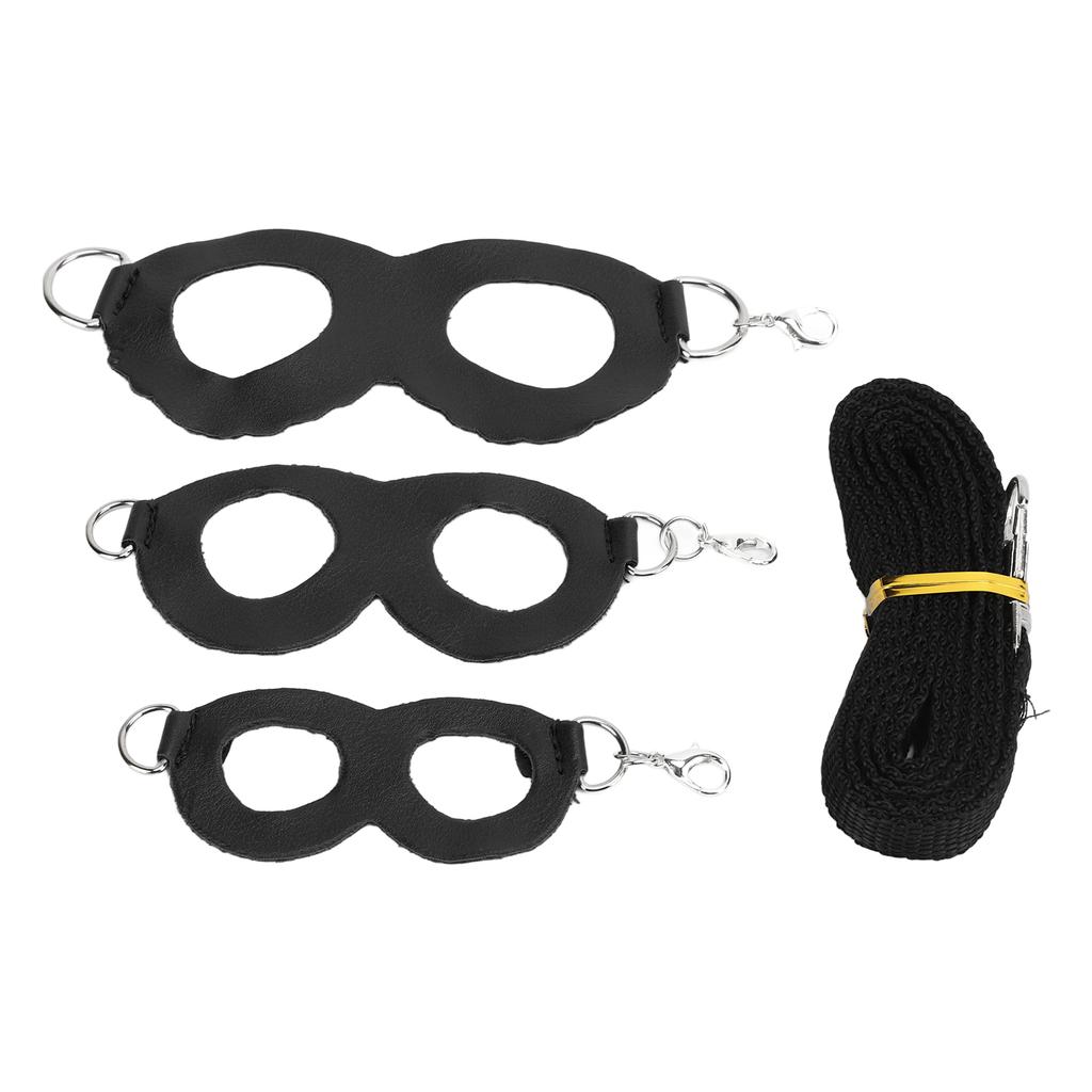 Hamster Harness Little Pet Walking Artificial Leather Leash Rope for Hamster Honey Gliders Rats