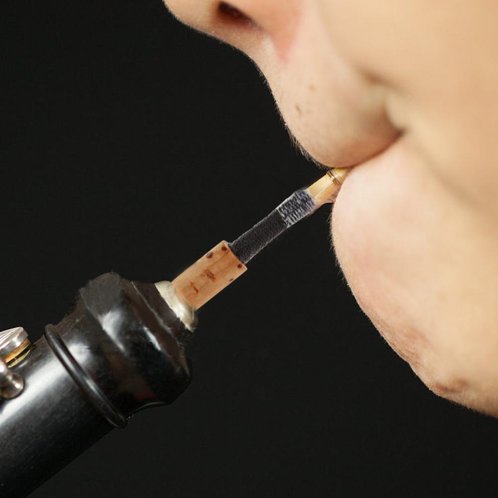 Good Quality Oboe Reed Wind Instrument Replacement Parts with Transparent Tube Sleeve(1Pc)