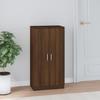 VidaXL Shoe Cabinet Brown Oak 55x35x108cm Engineered Wood 342670