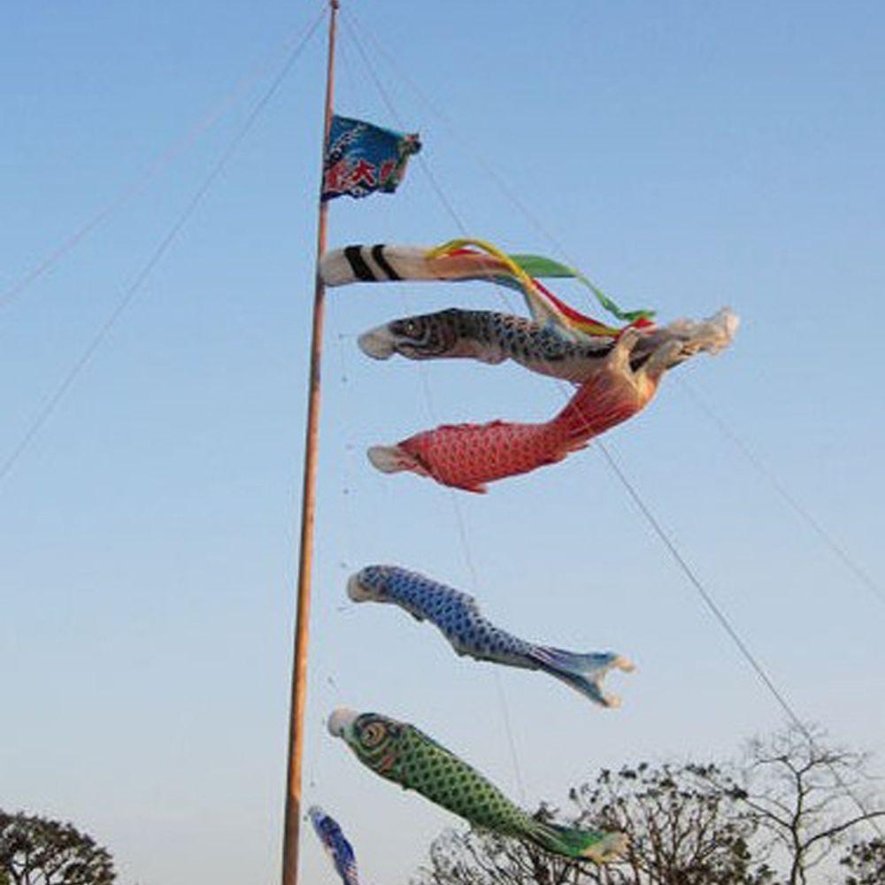 

Design Japanese Garden Decorations Home Party Sailfish Fish Flag Windsock Wind Streamer Carp Flag