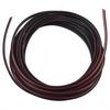 Bumper Sealing Strip Lip Side Skirt 5MM*7MM Vehicle 5 Meter Rubber Black