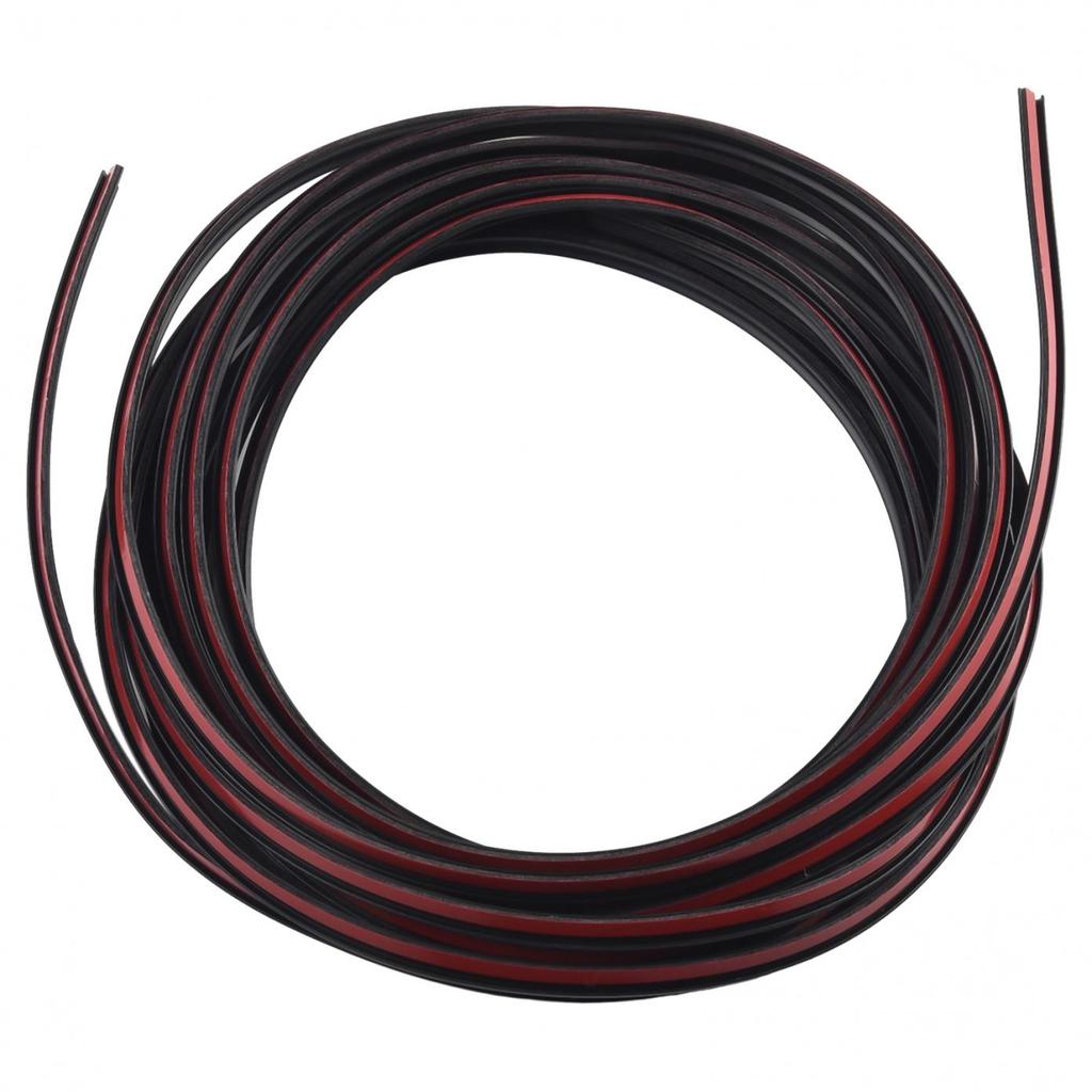 Bumper Sealing Strip Lip Side Skirt 5MM*7MM Vehicle 5 Meter Rubber Black