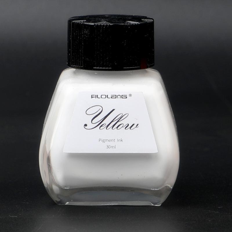 Feiluo Jin Mo Zhi Gold Powder Ink, Four Treasures for Writing Couplets & Chinese Painting, Vermilion Script Pigment.