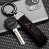gzbf5 2026 Suede Leather Men Key Chain Rings Luxury Women Car Keychain For Mitsubishi Lancer ASX L200 Attrage Pajero Sport Accessories