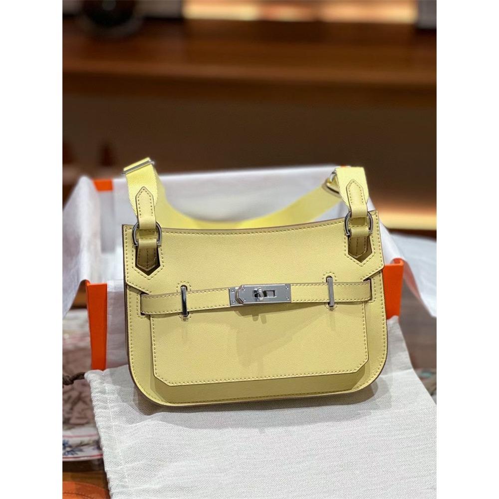Bag 2023 Spring and Summer New Mini Gypsy Swift First Layer Cowhide Single Shoulder Oblique Women's Bag Underarm Bag Tide
