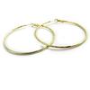 Les Trésors De Lily [L9570] - Gold Double 'Choréographie' Hoop Earrings Ø 60 Mm
