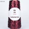 Siyue Silk Color Point Yarn: Dazzling Sequin Wool with Water Drop Sequins for DIY Hand Knitting