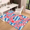 Munich FC Crest Printed Area Rug for Office, Chair Rug, Decorative Carpet Floor Mat, Large Size Fan gifts Christmas gifts