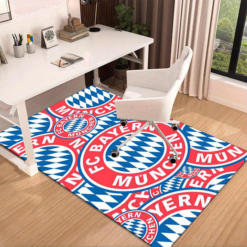 Munich FC Crest Printed Area Rug for Office, Chair Rug, Decorative Carpet Floor Mat, Large Size Fan gifts Christmas gifts